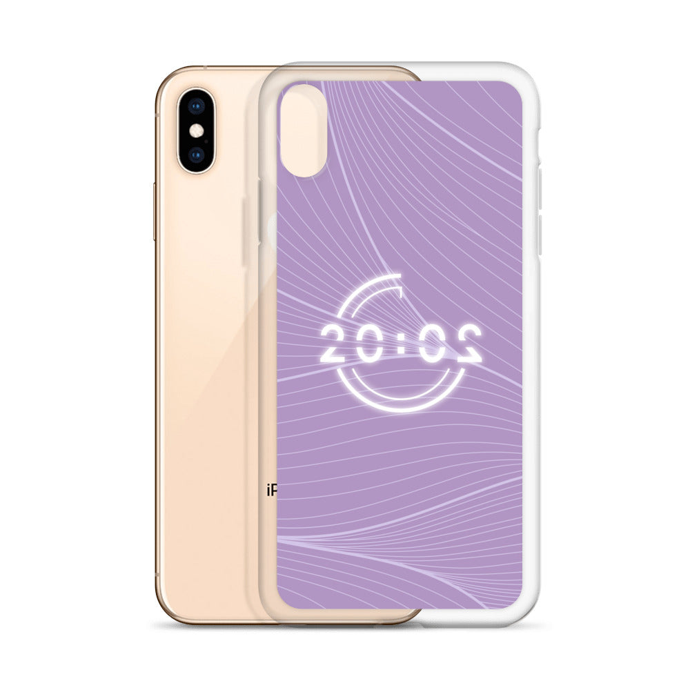 Coque 20:02 violette pour iPhone®
