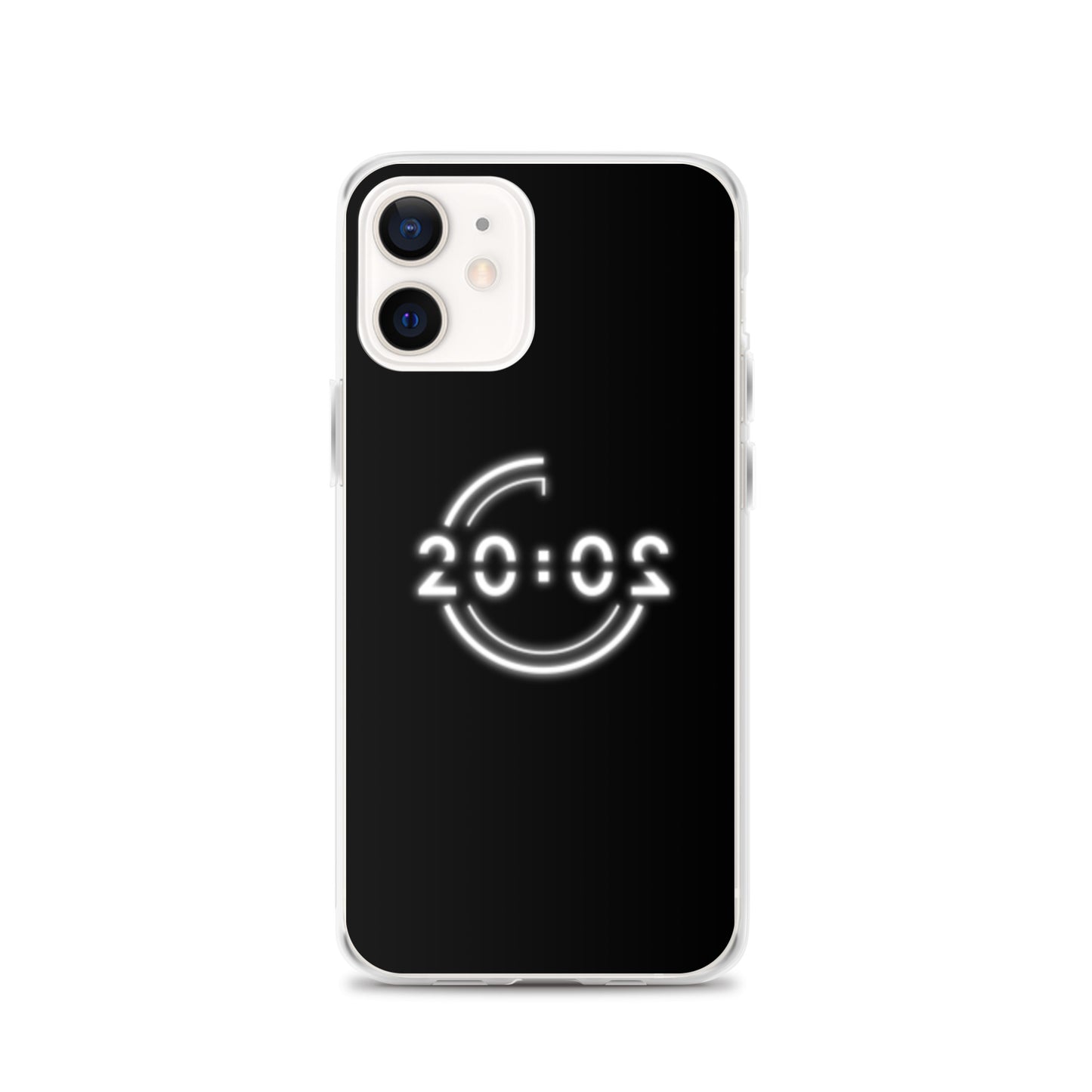 Coque 20:02 noire pour iPhone®