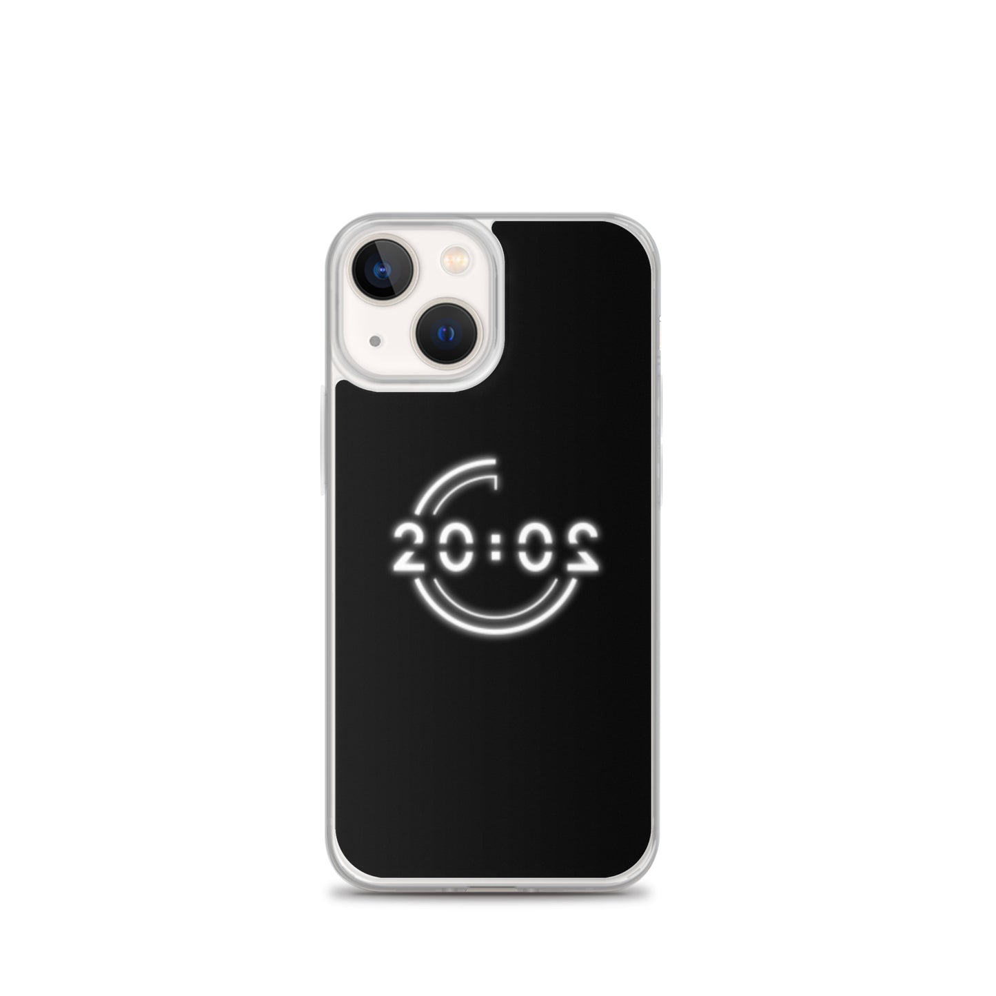 Coque 20:02 noire pour iPhone®