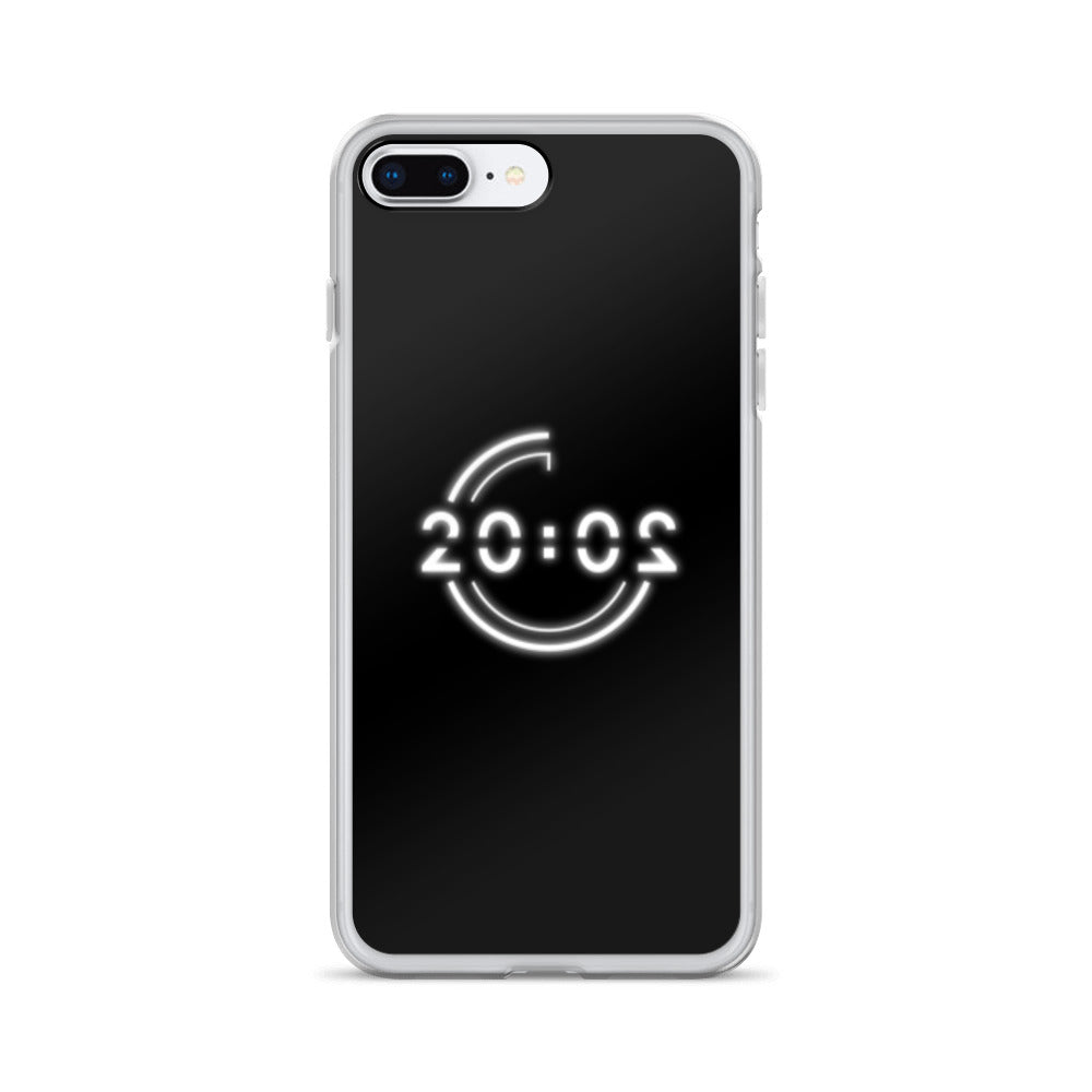 Coque 20:02 noire pour iPhone®